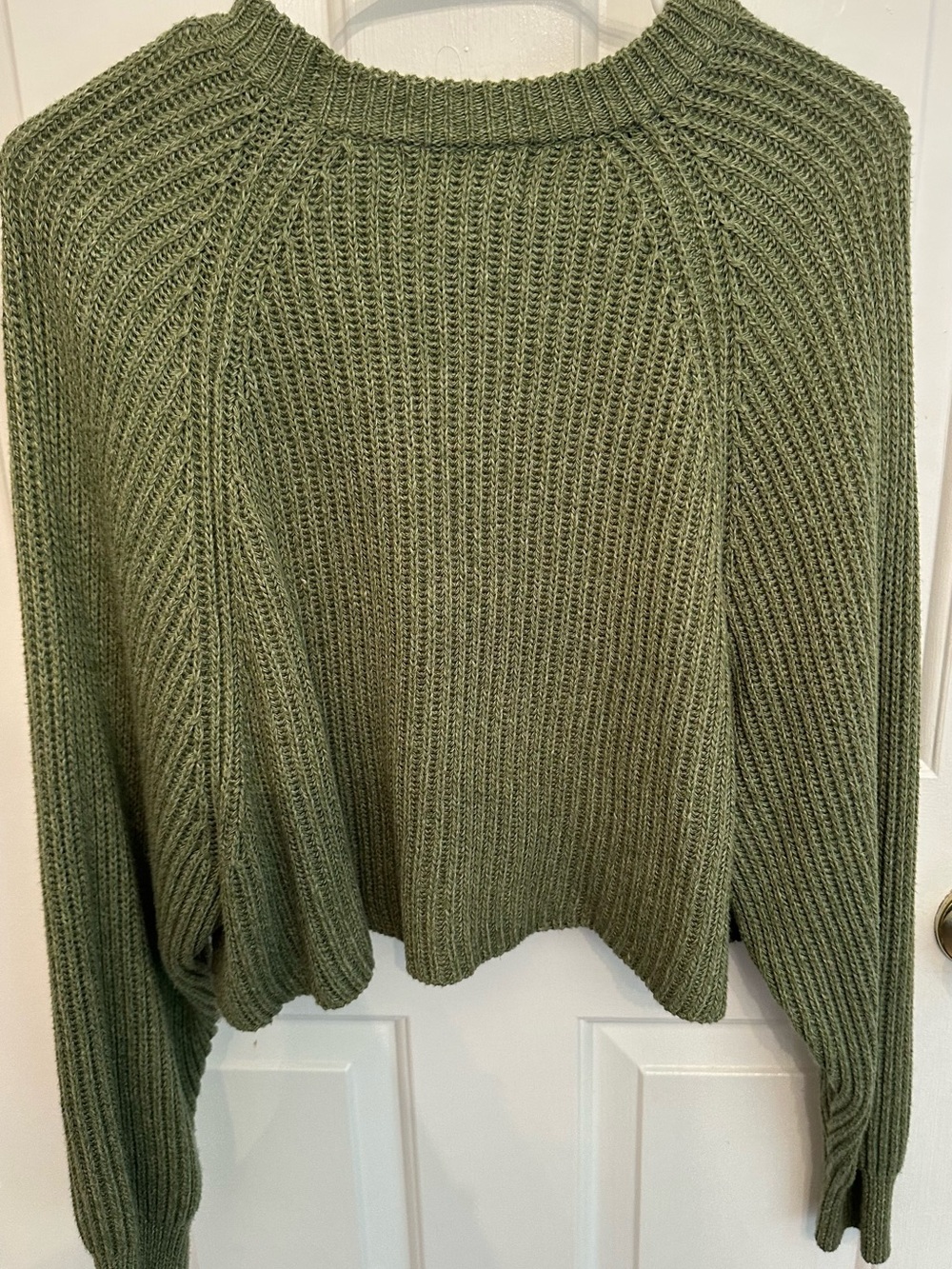 Cotton Candy LA Green Knit Sweater - Picture 2 of 2